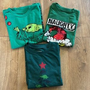 Bundle of 3 Christmas t-shirts